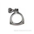 Sanitary Tube Clamp Stainless Steel Three Pieces Clamp